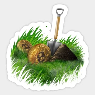 crypto mining - metaverse crypto Sticker